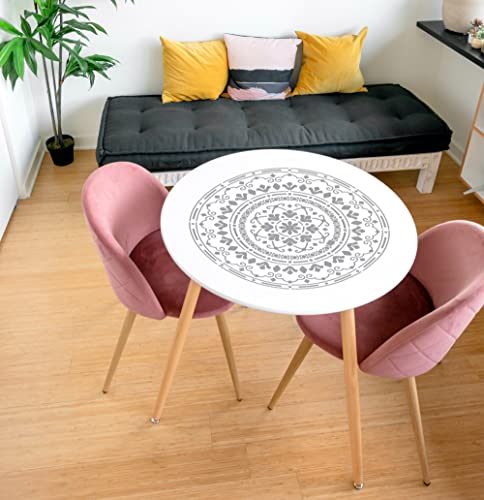 Large Mandala Stencils for Painting, 6 Unique Designs, 12" X 12" Reusable Mandala Stencil Templates for Home Decor, Large Stencils for Painting Wall