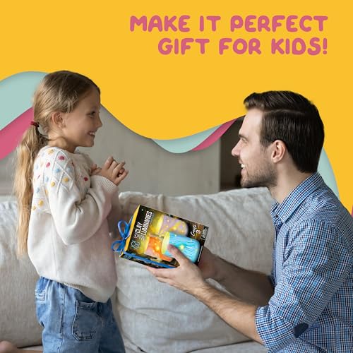 JOiFULi DIY Clay Luminaries Clay Craft Kit Gifts for Kids Girls Boys Teens for Kids Age 8 9 10 11 12