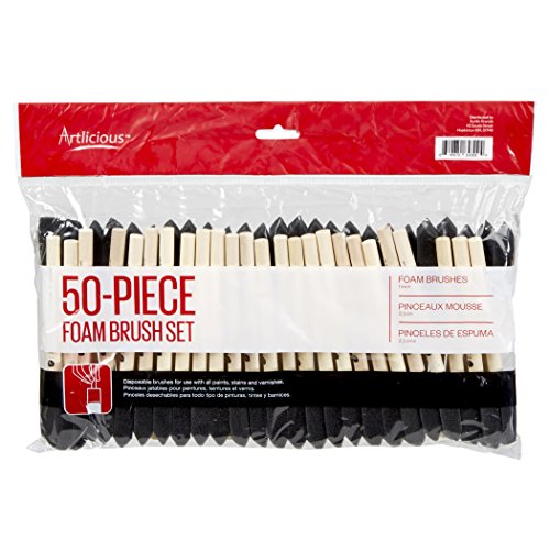 12 Pack 5x7" Painting Canvas and Foam Brush