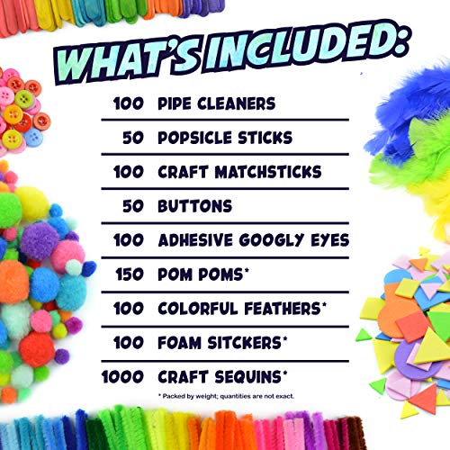 Arts & Crafts Supplies Kits & Materials Set for Kids, Toddler - Carl & Kay (Pack of 4) - size: Small to Medium (Pack of 4)