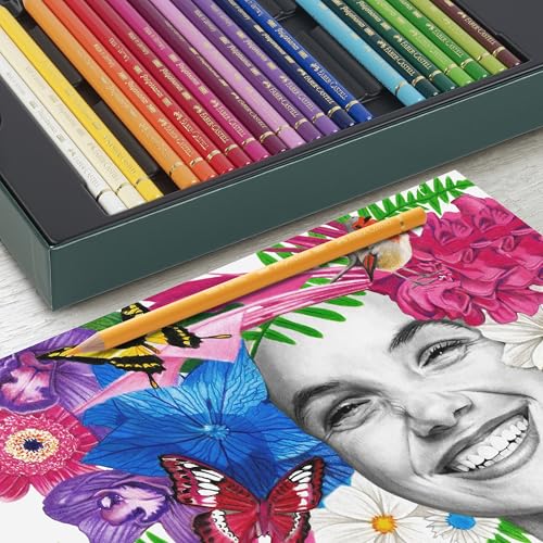 Faber-Castell Polychromos and Pitt Graphite Matte Giftset Artist Gift Set, Multi-Color 40 Count - style: 40 Count