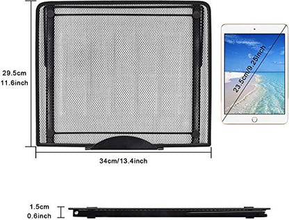 Fayet Large Version Adjustable Light Pad Stand, 12 Angle Points Skidding Prevented Holder for XP-Pen Artist, Compatible with 10" ~ 17" Notebooks, Drawing Monitor/Huion A2 A3 Light Board