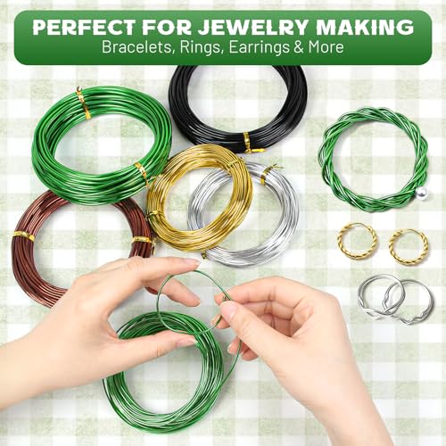 32 ft Black Aluminum Craft Wire, 9 Gauge 3mm Bendable Armature Wire - color: Black, size: 9 Gauge, 32 ft