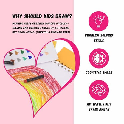 Oil Pastels for Kids - 48 Color Pastels for Kids - Perfect Classroom Art Supplies - Easy to Blend with Vibrant Colors - style: Kids