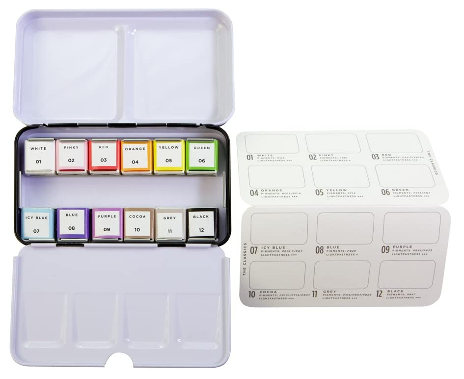 Prima Marketing 584252 Watercolor Confections: The Classics