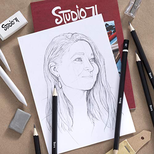 Darice Studio 71 Portable Sketching Art Set, 29 Pieces - style: 28-Piece Sketching Art Set