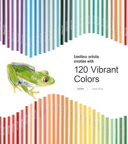 120 Pack Coloring Pencils, Colored Pencils for Adult Coloring Books with Soft Oil-Based Cores, Color Pencil Set for Sketching Blending Layering, Art Supplies for Kids Teens Adults Beginners Artists - style: 120 pack