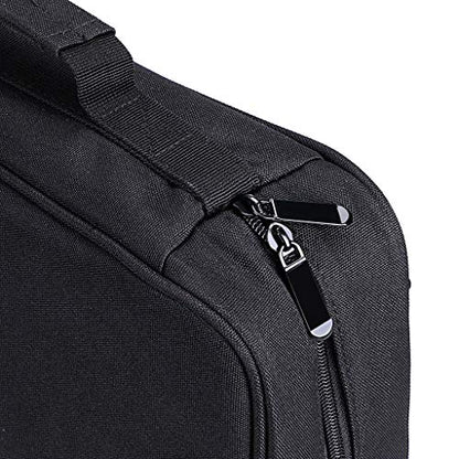 BTSKY Art Marker Carrying Case Lipstick Organizer-60 Slots Canvas Zippered - color: Black
