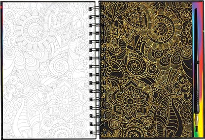 Scratch & Sketch Extreme Mandalas (Trace Along) (Scratch and Sketch Trace-Along)