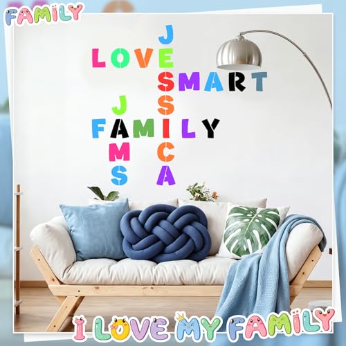 SATINIOR 10 Inch Large Letter Stencils and Numbers, 36 Pcs Reusable Alphabet Stencils Plastic Numbers Templates Craft for Wood Wall Fabric Signage Chalkboard Painting DIY Projects (Cute) - size: 10 Inch, style: Cute