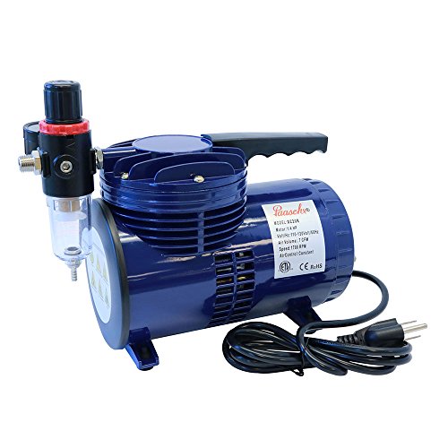 Paasche D220R 1/4 HP Compressor with Regulator and Moisture Trap - style: D220R-AD
