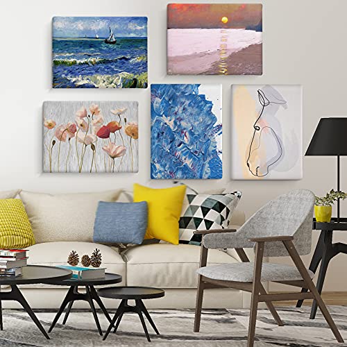 12 Pack Canvases for Painting with 11x14, Painting Canvas for Oil & Acrylic Paint. - size: 11x14in-12Pack