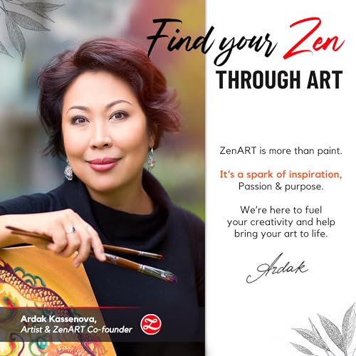 ZenART Professional Oil Paint Set - Artist Grade Old Masters Colors- 8x50ml | Impressionist Palette - Non-Toxic Large Tubes, Buttery Consistency, Rich Pigment,Lightfast Oil Paints for Artists & Beginners - color: Impressionist Palette (Masters Inspired)