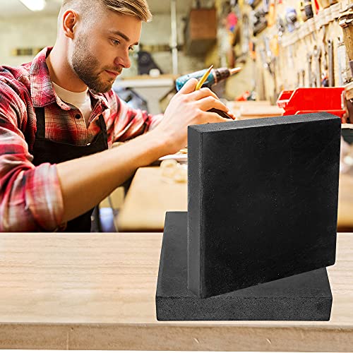 CHENTEC Rubber Bench Block Jeweler's Rubber Bench Block 6"x 6"(15CM x15CM) - color: Rubber Block, size: 6" x 6"(15cmx15cm)