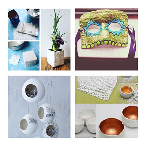 8 Pack 4'' x180'' Plaster Cloth Rolls, 500 GSM Strip Gauze Bandages | for Craft Projects, Mask Making, Belly Casts, Body Molds - size: 4 Inch x 180 Inch(8 Pack)