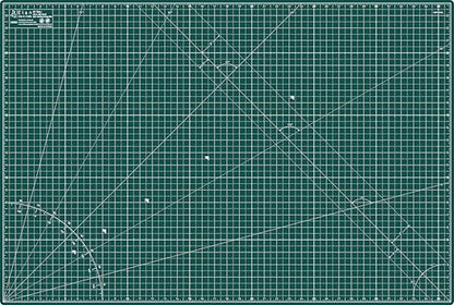 Elan Cutting Mat A1 Green, Large Self Healing Cutting Mat 24 x 36 Inch, 5-Ply Craft Board Green, Hobby Board for Crafts 24x36 Inch - style: 36 x 24"