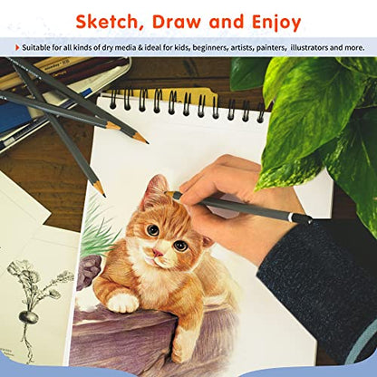 FIXSMITH 9"X12" Sketch Book, 100 Sheets, 68 lb/100gsm Sketchbook | Acid Free Drawing Paper | Top Bound Artist Sketch Pad | for Kids, Beginners, Artists & Professionals | Bright White - color: Tan, size: 9"x12"-1 Pack