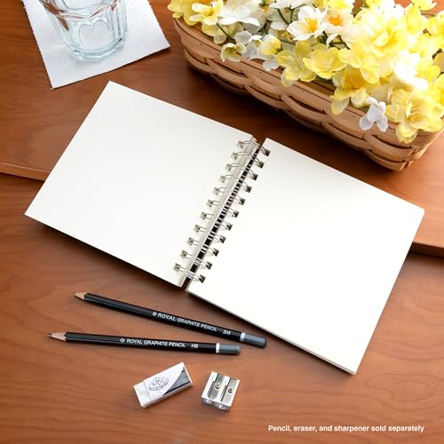 Bee Paper - 14"x 17" Super Deluxe Mixed Media Sketching Pad, 50 Sheets - size: 14-inch x 17-inch, 50 Sheet Wire Bound Pad