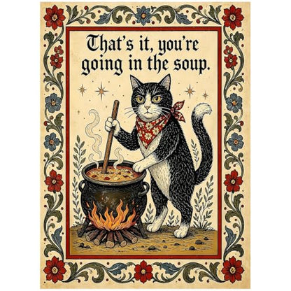 Medieval Cat Diamond Art Kits for Adult diamond painting kits for adults - color: DP04740