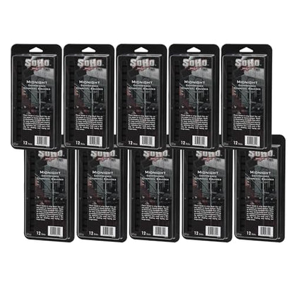 Soho Urban Artist Compressed Charcoal - Drawing Charcoal for Artists, Students, Blending, Live Figure Drawing, & More! - [Midnight Black - 120 Pack] - size: 120 Pack