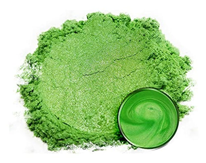 Eye Candy Pigments Premium Green Mica Powder - Sibafu Green (50gr) - for Epoxy, Resin, Soap, Paint, Woodworking, Acrylic Pouring, Bath Bombs, Fishing Lures - DIY Arts and Crafts Additive - color: Sibafu Green