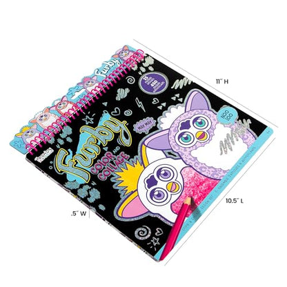 Fashion Angels Furby Color & Collage Portfolio - color: Furby