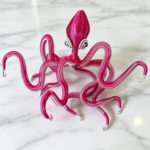 9 Gauge Aluminum Craft Wire, 52.5FT Bendable Armature Wire for Sculpting, Jewelry Making, DIY Crafting, Doll Making, Modelling, Bonsai Training(Hot Pink) - color: Hot Pink