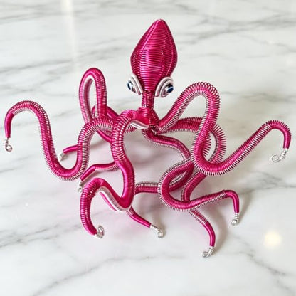 9 Gauge Aluminum Craft Wire, 52.5FT Bendable Armature Wire for Sculpting, Jewelry Making, DIY Crafting, Doll Making, Modelling, Bonsai Training(Hot Pink) - color: Hot Pink