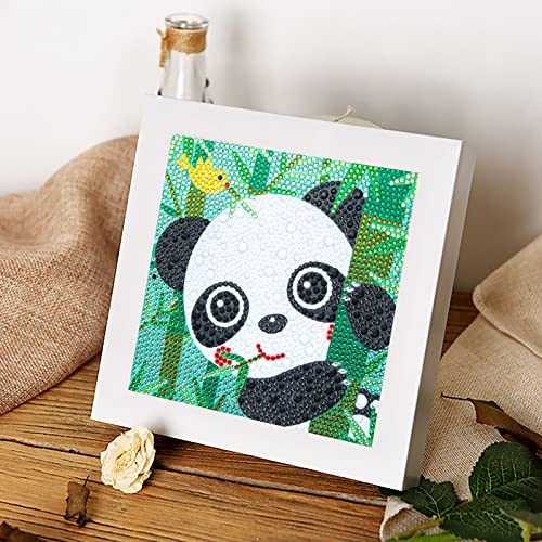 CHWGLFGG 6 Pack Cute Animals Diamond Art Kits for Adults Beginners 6x6inch - color: 6 PACK-A