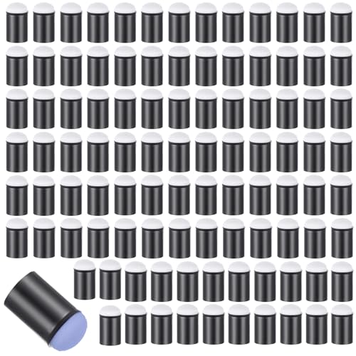100 Pieces Finger Sponge Daubers, Craft Drawing Finger Dauber Set Face Painting Sponges for Painting Art Stamping Ink Crafts Chalk Card Making