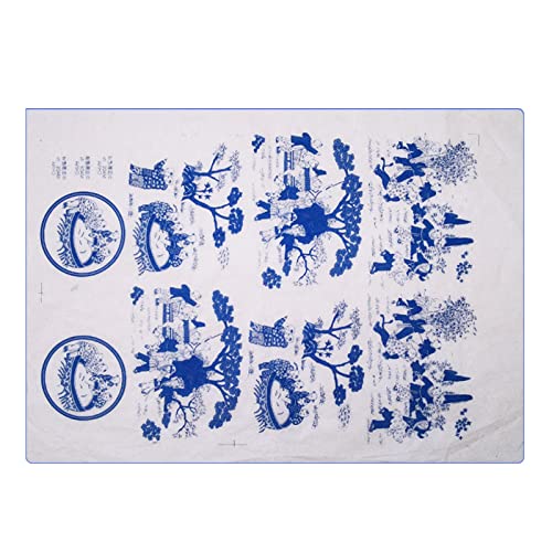 Ceramic Decals Pottery Ceramics Clay Transfer Paper Underglaze Flower Paper Porcelain Decal Paper For Pottery Enamel Ceramic Decals Underglaze Flower Paper Diy Pottery Ceramics Clay Transfer Paper