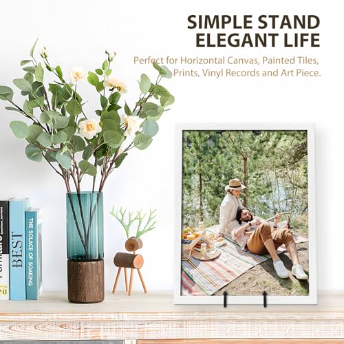 LIONWEI LIONWELI Decorative Plate Stand Holder Picture Frame Stand Easel Display Stand - size: 6 inch (4 pieces)