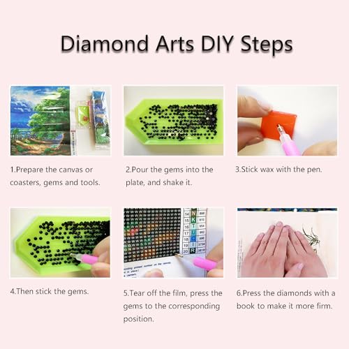 Muzagroo Art 4 Pack Diamond Paintings Kits for Adults 5D Diamond Art DIY with Round Full Drill Diamonds for Beginners Dolphins Diamond Wall Art for Living Room - color: 01-Dolphins