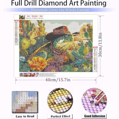 Cowboy Turtle Diamond Art Kits for Adult diamond painting kits for adults - color: DP04855