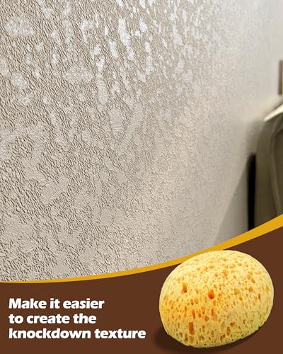 4Pcs Knockdown Texture Sponges Sponge for Patch/Repair Ceiling Drywall Wall