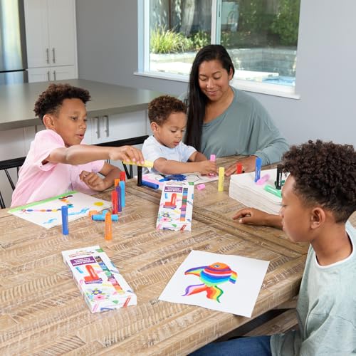 Colorations Tempera Paint Sticks, Set of 12, Non-Toxic, No-Mess - style: Rainbow, 12 PK