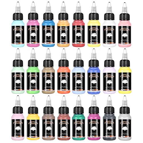 Airbrush Acrylic Paint Set 24 Colors for Models DIY