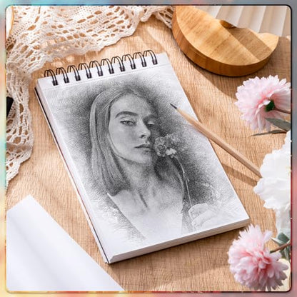 60 Sheets Marker Paper Pad, 5.8 × 8.3 in, 200gsm Alcohol Marker Paper - size: 5.8×8.3 Inch (60 Sheets )