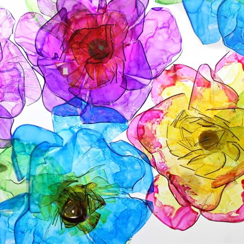 Marabu Alcohol Ink Basic Bundle – 42 Vibrant Colors, Alcohol Inks for Resin, DIY Crafts & More