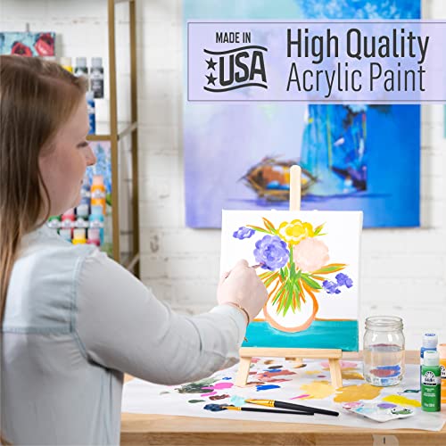 FolkArt Acrylic Paint, 8oz, Holly Leaf - color: Holly Leaf, size: 8 Fl Oz (Pack of 1)