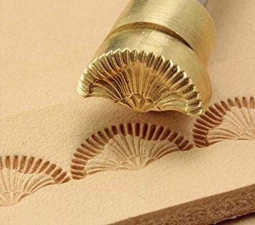 DandS ltd Leather Stamp Tool, Geometric, Professional Steel Craft Tool for Leatherworking, Embossing, Carving & Stamping Leather Projects, Belts & DIY Projects Compatible with Mallet #177 - color: Geometric 0.51" x 0.27"