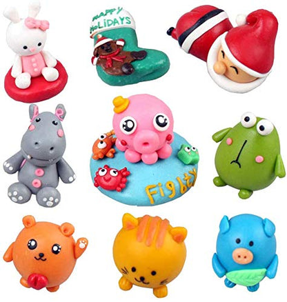CiaraQ Polymer Clay Kit, Mini Modeling Clay Set | for Kids/Beginners/Artist, 24 Colors - color: 24 Colors