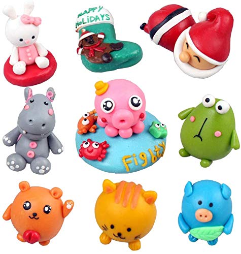 CiaraQ Polymer Clay Kit, Mini Modeling Clay Set - color: 24 Colors