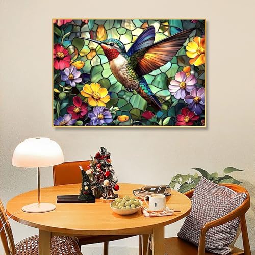 RYMILIE Hummingbird Diamond Art Kits for Adults Diamond Painting Kit - color: DP03070