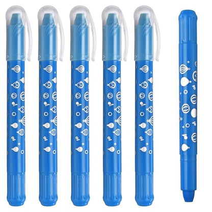 PATIKIL Watercolor Gel Crayon, 6Pcs Twist Coloring Crayons, Dark Blue - color: Dark Blue