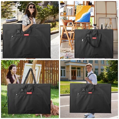 GOTIDEAL Large Art Portfolio Bag, 36x48 Inches - size: 36"x48"