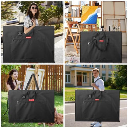 GOTIDEAL Large Art Portfolio Bag, 36x48 Inches - size: 36"x48"