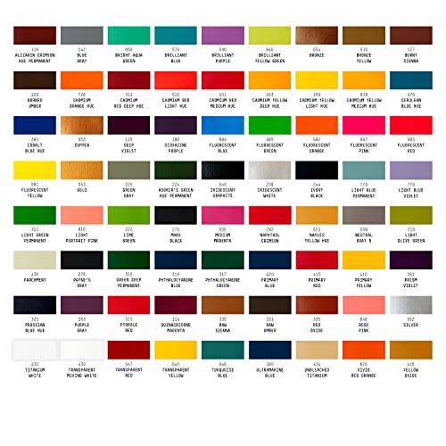 Liquitex Basics Acrylic Paint Set, 72 x 22ml (0.74-oz) Tubes 1 Count (Pack of 2) - size: 1 Count (Pack of 2), style: 72 x 22ml (0.74-oz)