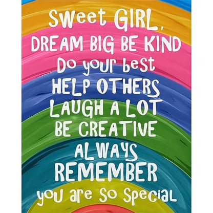 niurenmaoyi Inspirational Paint by Numbers Kit for Adult Beginner,16X20in - color: Adults' Paint-By-Number Kits-0521-04