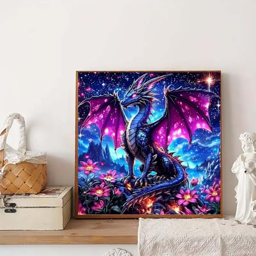 Arttoplus Dragon Diamond Art Kits for Adults Beginner 14x14 inch - color: G9320-US